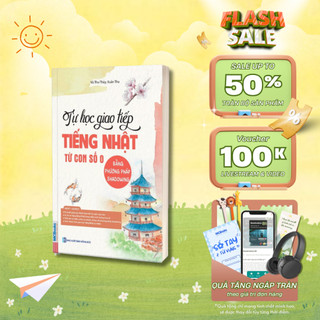 Sách - Tự học giao tiếp tiếng Nhật từ con số 0 bằng phương pháp shadowing MCBooks