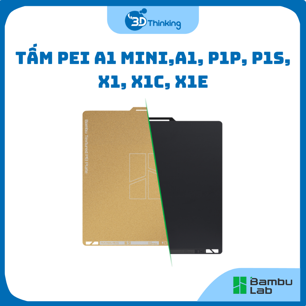 Tấm in PEI hai mặt Bambu Lab