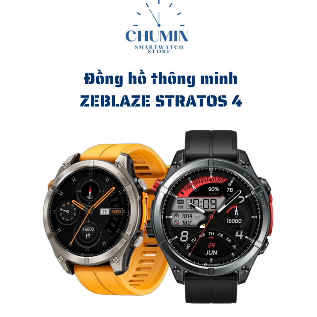 Đồng hồ thông minh Zeblaze Stratos Ultra, Stratos Plus Hỗ