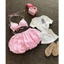 Set Bikini đi biển ba món VÁY BÍ tiểu thư HAN.T SHOP