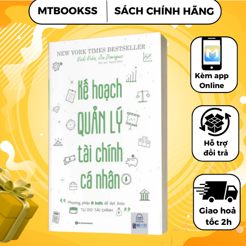 Sách - Kế Hoạch Quản Lý Tài Chính Cá Nhân: Phương Pháp 9 Bước Để Đạt Được Tự Do Tài Chính -Bizbooks
