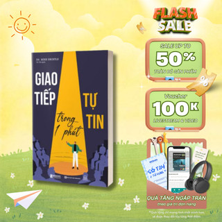 Sách - Giao Tiếp Tự Tin Trong 1 Phút - MCBooks