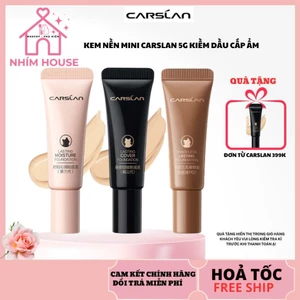 CARSLAN Kem nền Carslan dạng lỏng mini size, kiềm dầu chống nước | NHÍM HOUSE