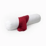 Combo Ruột Gối Gòn Lông Vũ Và Vỏ Gối Ôm Lụa Satin Premium Gòn Bedding Cao Cấp Màu Trơn Khóa Kéo 37x105 cm — ảnh 5