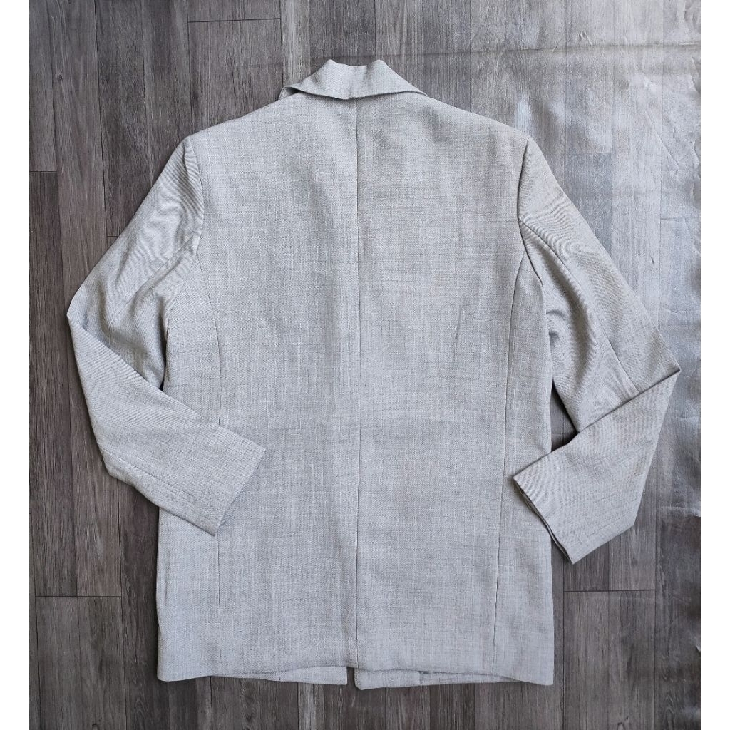 (BomoHouse) Áo khoác nữ blazer / vest form suông oversize 2 lớp GJ* bigsize - dư xịn VNXK