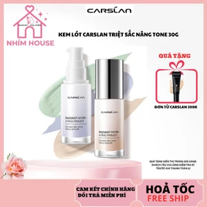 CARSLAN Kem Lót Trang Điểm Carslan dưỡng ẩm nâng tone chỉnh hiệu sắc da 35g | NHÍM HOUSE