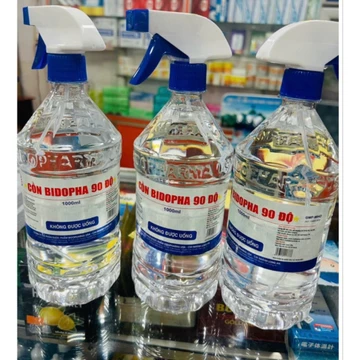 ✅[chính hãng]Dung dịch sát khuẩn cồn 90 độ Bidopha(500ml, 1000ml)