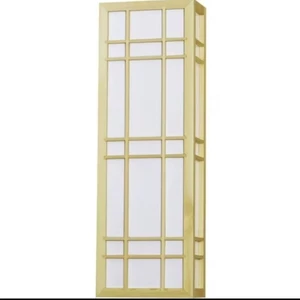 ĐÈN TREO TƯỜNG khung gỗ thông phong cách Nhật đèn led 3 hệ màu