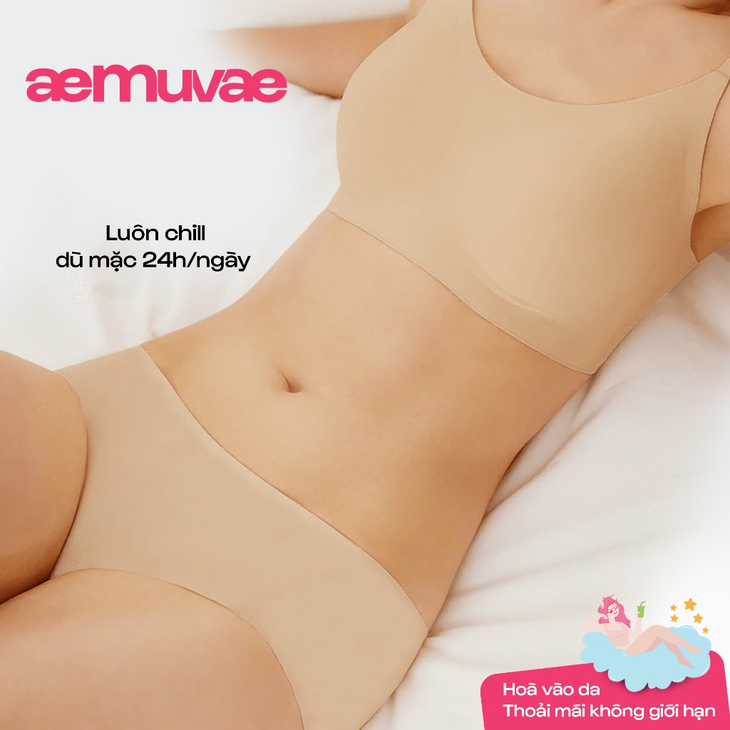 Set nội y không viền Easy Day, ôm sát nâng đỡ, mát mịn như kem nền hoà vào da - Muvae (aeMuvae)