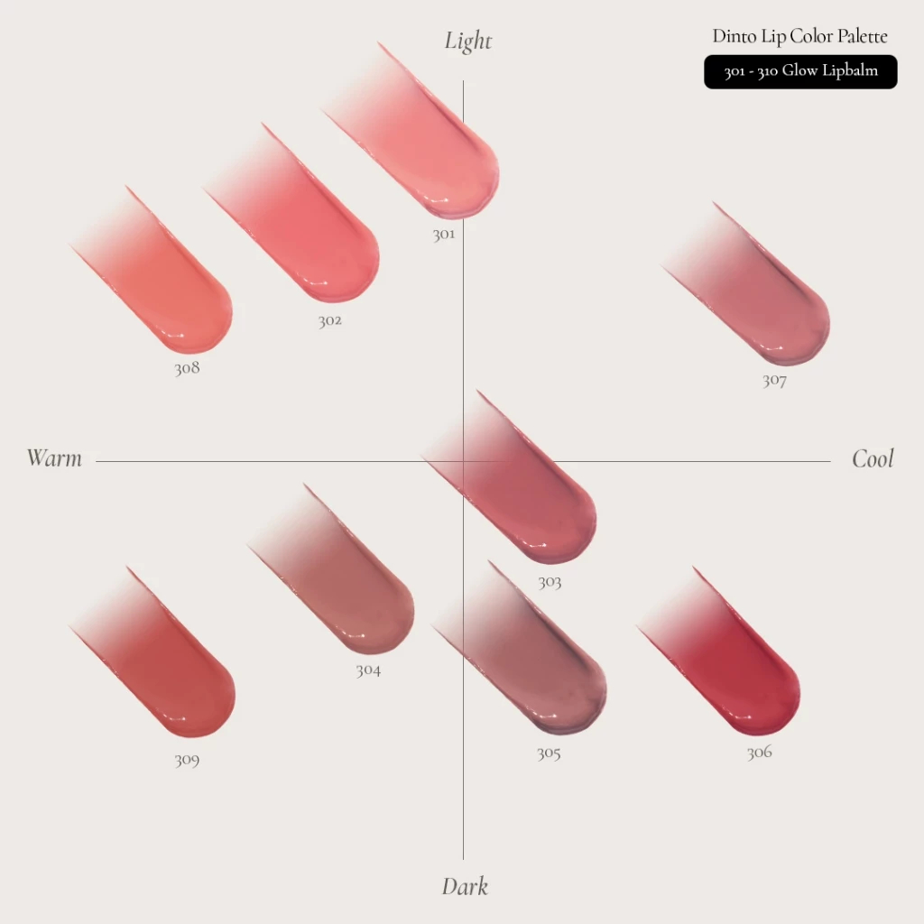Son Dưỡng Ẩm Môi Có Màu Thuần Chay Dinto Bronte Melting-Glow Lip Balm