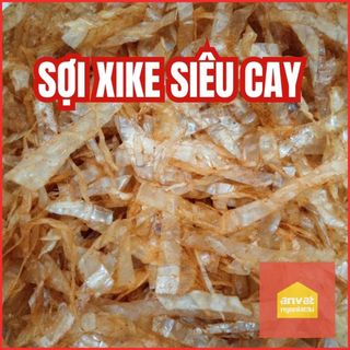 (Gói 100g) Bánh tráng SỢI MUỐI TỎI XIKE SIÊU CAY (bánh sợi mỏng thấm vị) - Chính gốc Tây Ninh