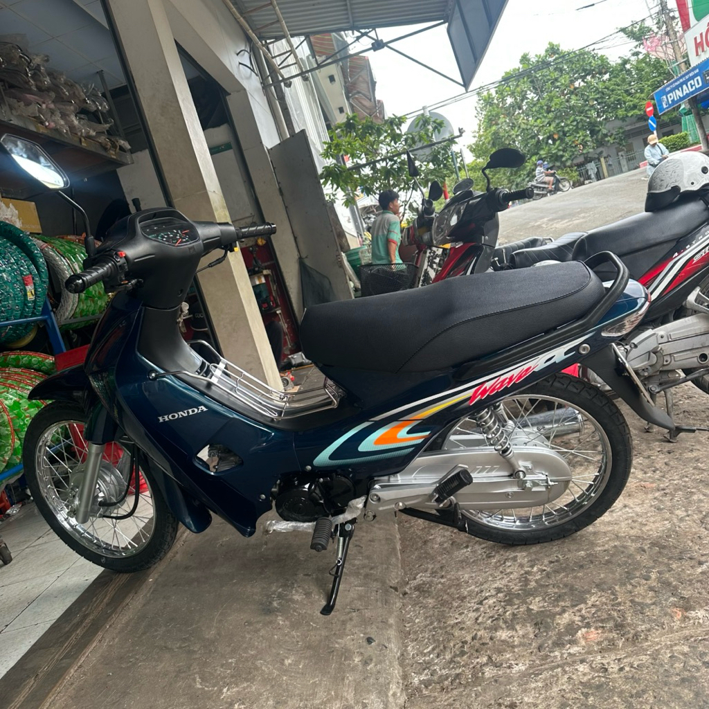 Da yên Honda Wave Alpha (wave nhỏ) kiểu zin (sử dụng kim bọc yên)