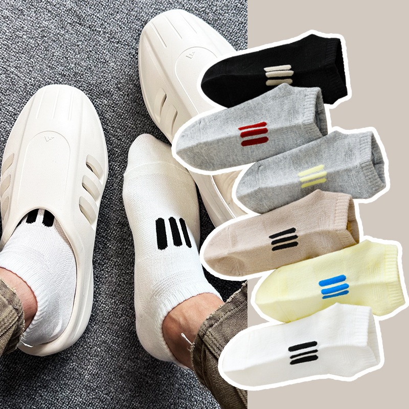 Vớ Tất 3 sọc cổ thấp Nam Nữ phong cách thể thao, trẻ trung, năng động.