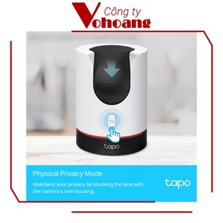TP-Link Tapo C225 Camera 2K Rõ Nét, AI, Nút Bấm Chế Độ Riêng Tư, Quay Quét Rộng, Bảo Mật, Thông Minh, Nhìn Đêm Xa