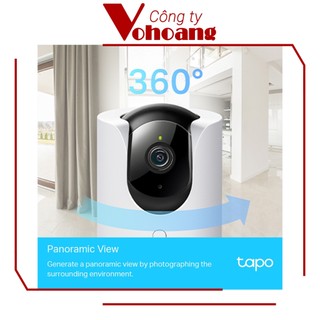 TP-Link Tapo C225 Camera 2K Rõ Nét, AI, Nút Bấm Chế Độ Riêng Tư, Quay Quét Rộng, Bảo Mật, Thông Minh, Nhìn Đêm Xa