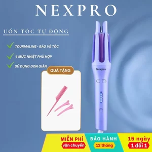 Máy Uốn Tóc Tự Động Trục Gốm Bảo Vệ Tóc, Tạo Kiểu Xoăn Đẹp, Freeship