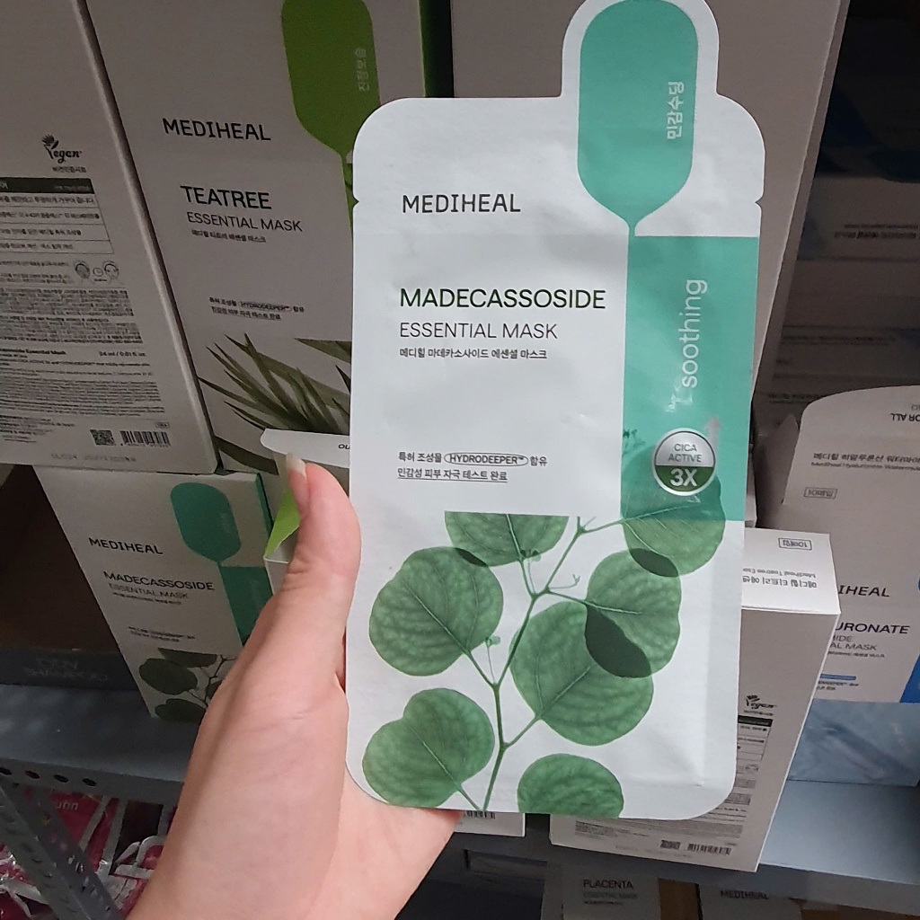 Mặt nạ Mediheal Double Calming/Hyalu Moist/Pepta Lifting/Collagen Mucin/Vita Toning Mask Dưỡng Ẩm, Làm Dịu Da 20ml