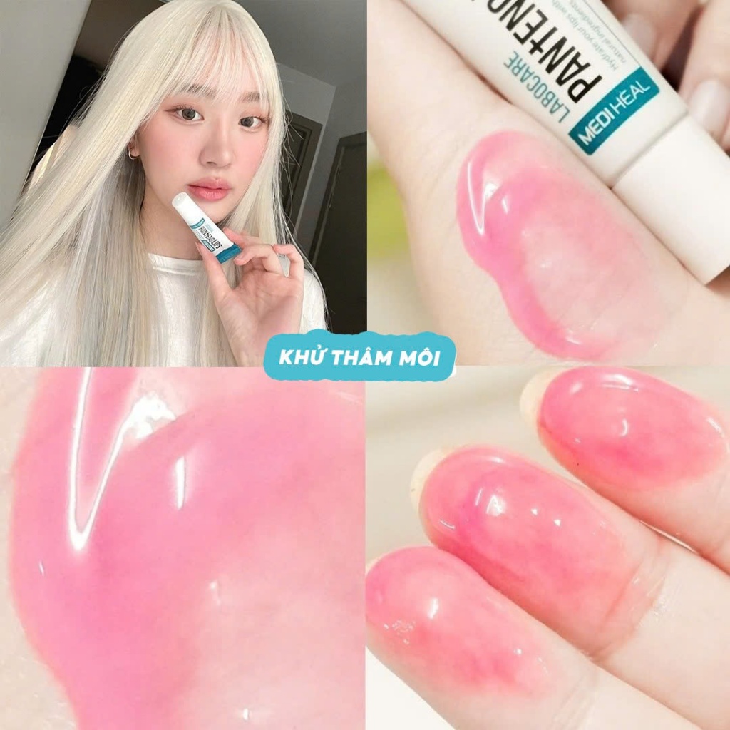 Son Dưỡng Môi Mediheal Pantenolips Healssence Hỗ Trợ Mờ Thâm, Dưỡng Ẩm Ban Ngày 10ml