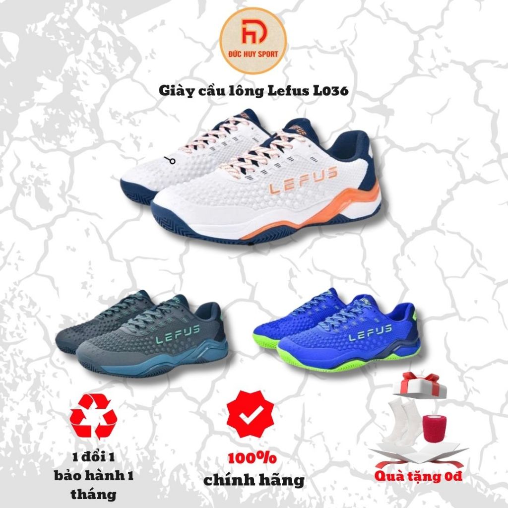 Giày Pickleball - Tennis Lefus L036 Cao Cấp Chính Hãng, UNISEX Đế Phylon Êm Chân, Bám Sân Tốt.