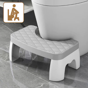 Ghế kê chân toilet TORO, ghế để chân đi vệ sinh dày dặn tiện dụng cho người lớn và trẻ em chống táo bón