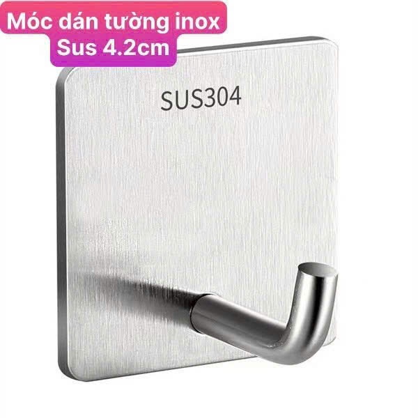 20 Móc dán tường inox sus 304 treo đồ đa năng, móc treo đồ chịu lực ...
