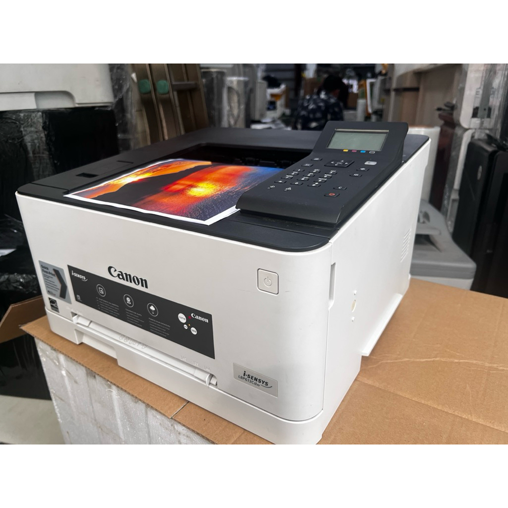 Máy in laser màu Canon LBP 613CDW/ 613 in 2 mặt qua điện thoại - qua ...