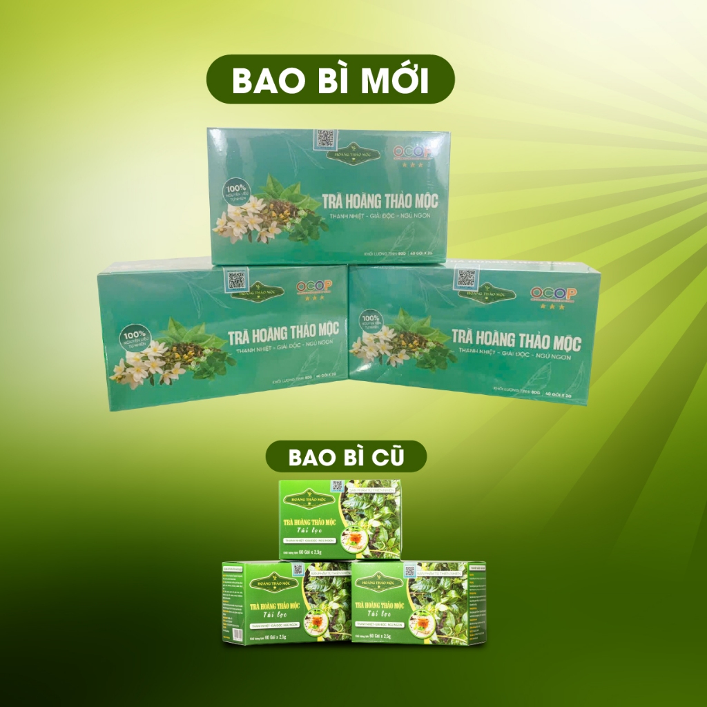 Trà Hoàng Thảo Mộc túi lọc