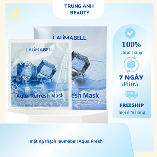 Hộp 4 Miếng Mặt Nạ Thạch Ngậm Nước, Dưỡng Ẩm Collagen LAUMABELL Hàn Quốc