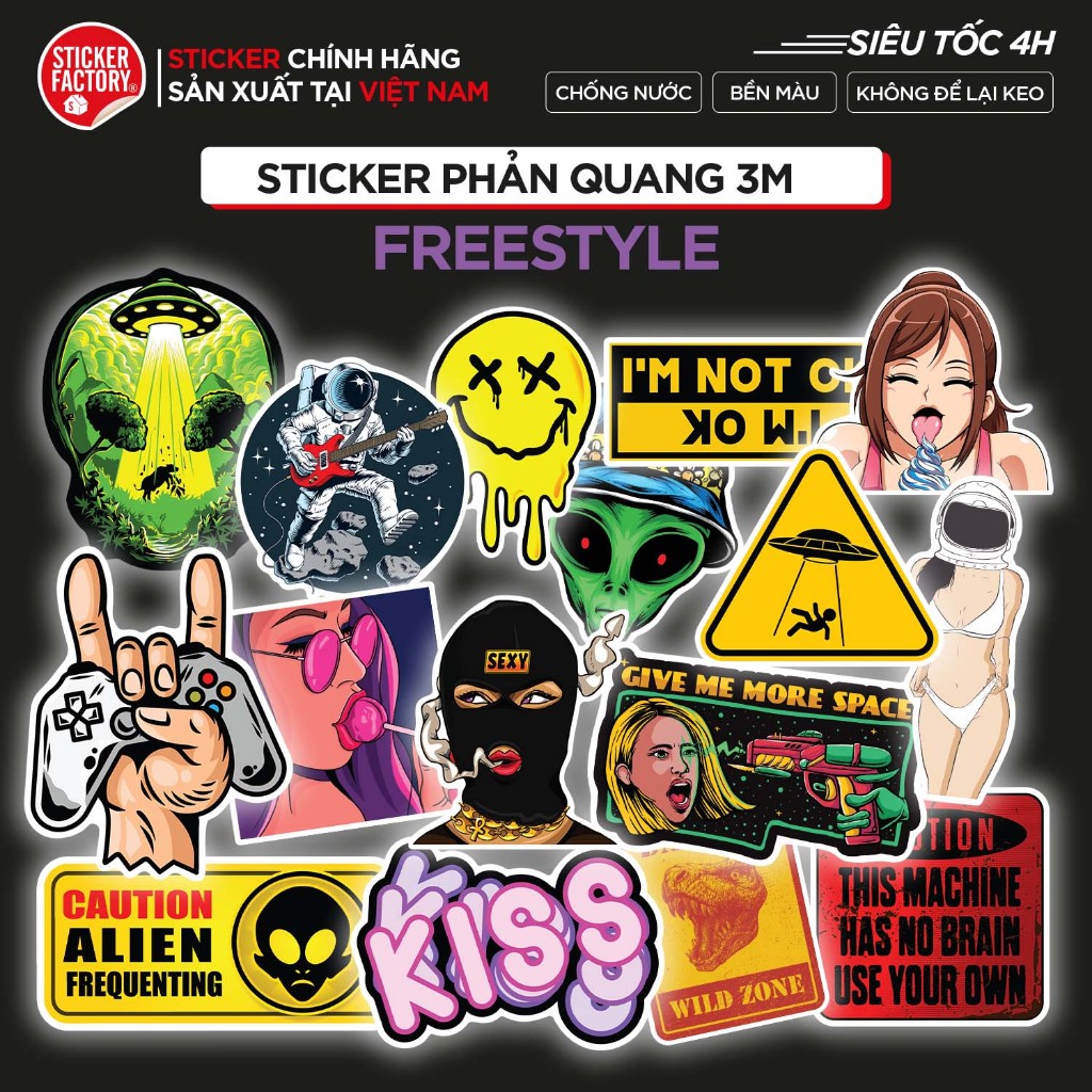 Sticker Factory Vietnam, Cửa hàng trực tuyến | Shopee Việt Nam