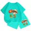 Bộ Cộc Tay Cho Bé – In Hình Bé Trai Cầm Cờ Việt Nam, Vải Cotton Thoáng Mát Dễ Mặc (M 227)