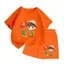 Bộ Cộc Tay Cho Bé – In Hình Bé Trai Cầm Cờ Việt Nam, Vải Cotton Thoáng Mát Dễ Mặc (M 227)