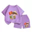 Bộ Cộc Tay Cho Bé – In Hình Bé Trai Cầm Cờ Việt Nam, Vải Cotton Thoáng Mát Dễ Mặc (M 227)