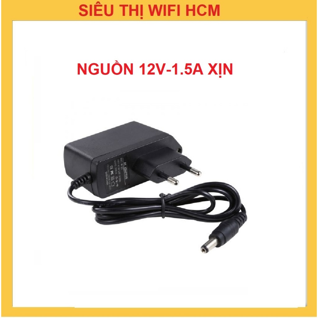 Nguồn Adapter 12V 1.5A Dùng Cho Thiết Bị Wifi cho Aruba 105, 115, 134 ...