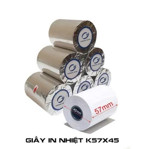 Giấy In Hoá Đơn K58x45 K57x45 Giấy in nhiệt in bill K58 K57 dùng máy POS 58mm K58*45 K57*45 giấy nhiệt