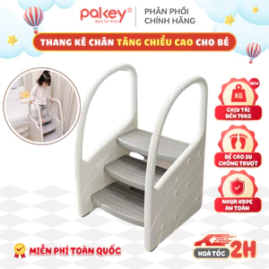 Thang Kê Chân Cho Bé, Ghế Kê Chân Đế Cao Su An Toàn Tiện Lợi Giúp Tăng Chiều Cao Cho Bé 2, 3 Bậc