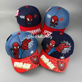 [ 4-8 TUỔI ] MŨ KẾT SPIDERMAN CHO TRẺ EM - MŨ LƯỠI TRAI SIÊU NHÂN NHỆN CHO BÉ TRAI