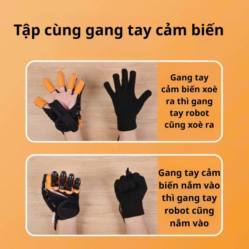 (Hàng Có Sẵn): Máy Tập Phục Hồi Chức Năng Bàn Tay Sau Tai Biến, Đột Quỵ, Đủ Size