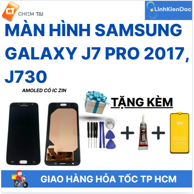 Màn hình Samsung Galaxy J7 Pro 2017, J730 Amoled có IC zin | Shopee ...