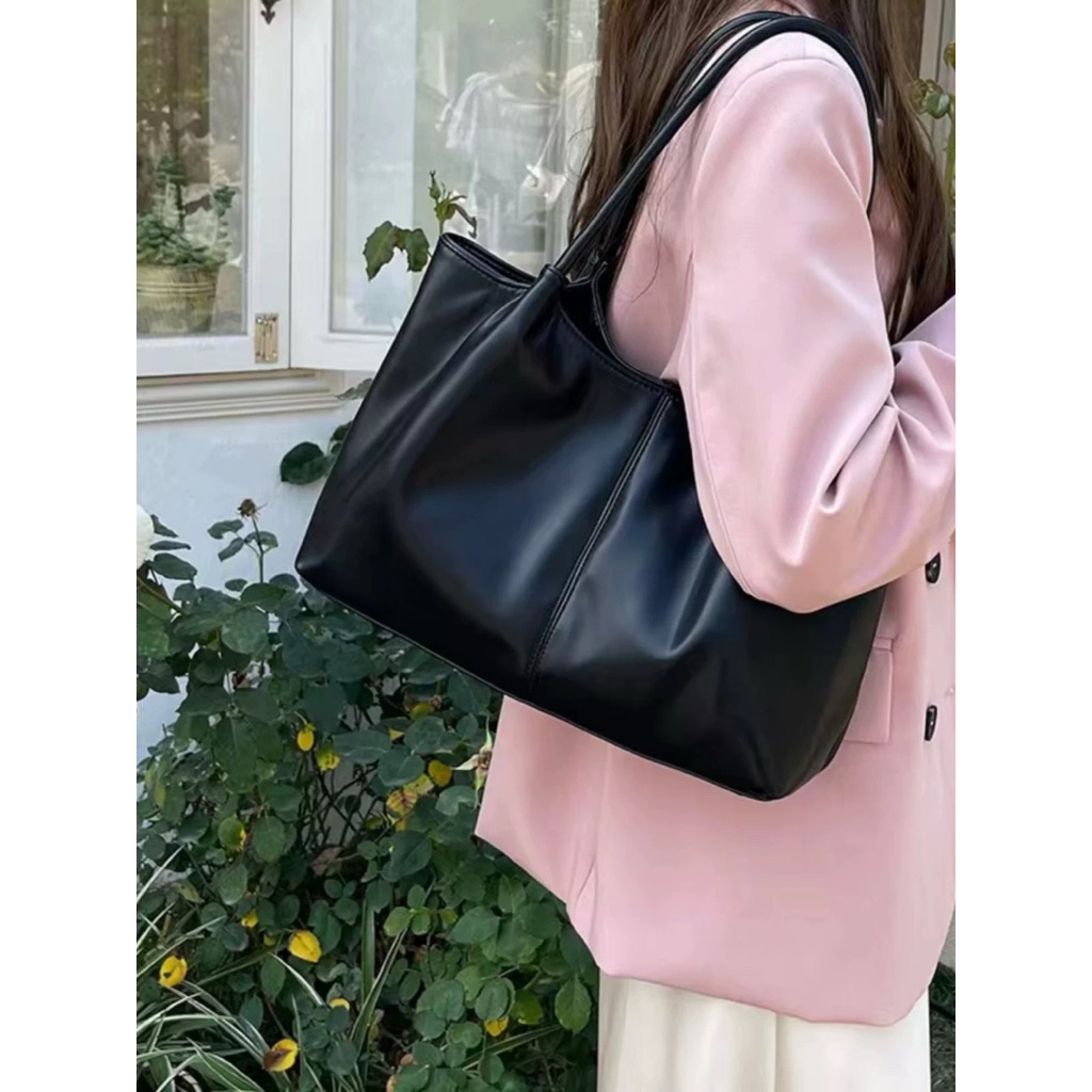 Túi xách tote công sở da mềm size 33cm basic đi làm đi chơi