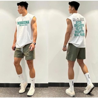 Áo Tank Top Nam Nữ Đẹp Phối  Chữ MISGUIMA  Sành Điệu,Chất Liệu Cotton Mềm Mịn Thấm Hút Mồ Hôi Cực Tốt