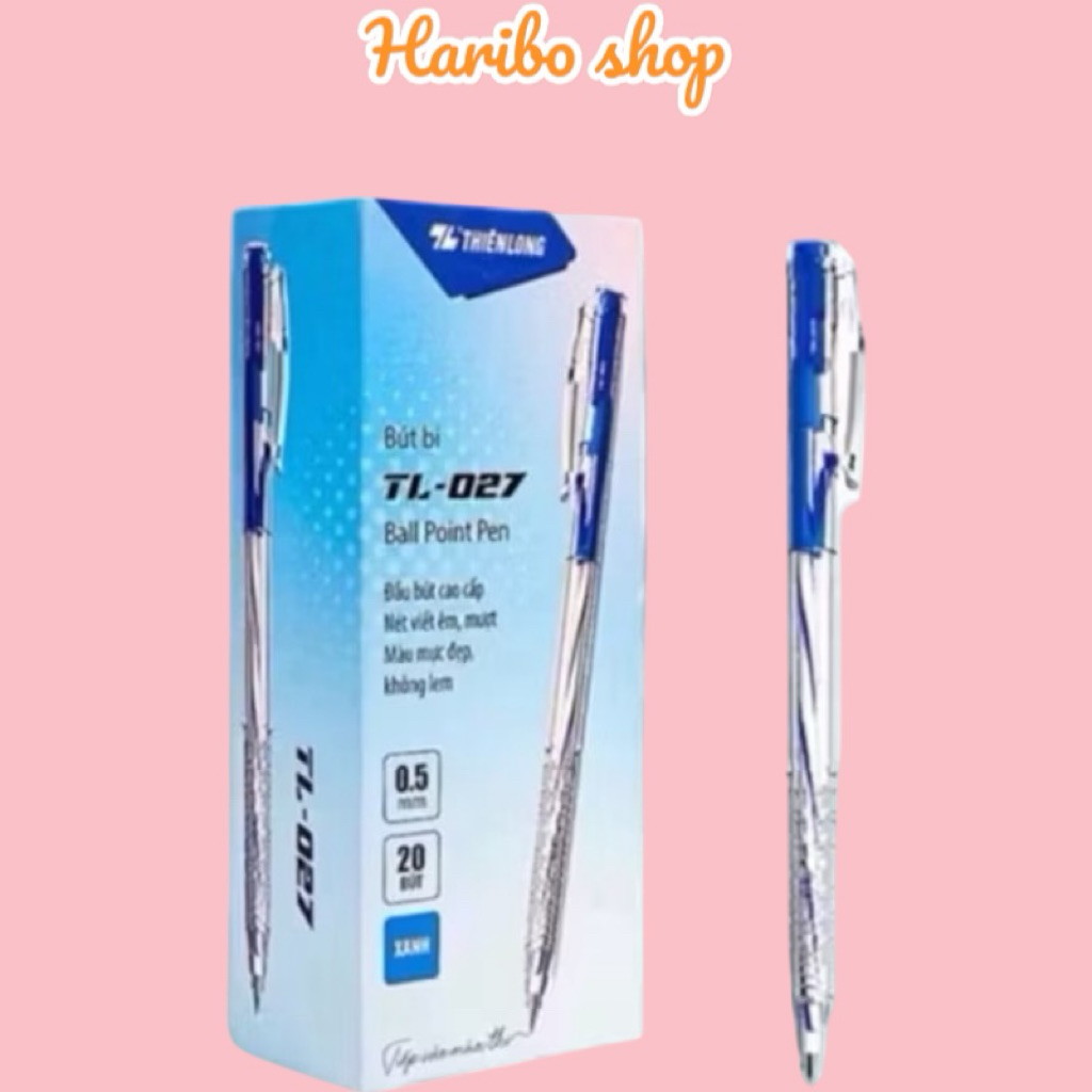 Bút bi ngòi 0.5mm Thiên Long TL- 027 | Shopee Việt Nam