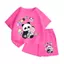 Bộ đồ trẻ em – Hình Gấu Trúc Panda và Kẹo Mút Vàng, chất cotton mềm thoáng, mặc dễ chịu (M 195)
