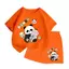 Bộ đồ trẻ em – Hình Gấu Trúc Panda và Kẹo Mút Vàng, chất cotton mềm thoáng, mặc dễ chịu (M 195)