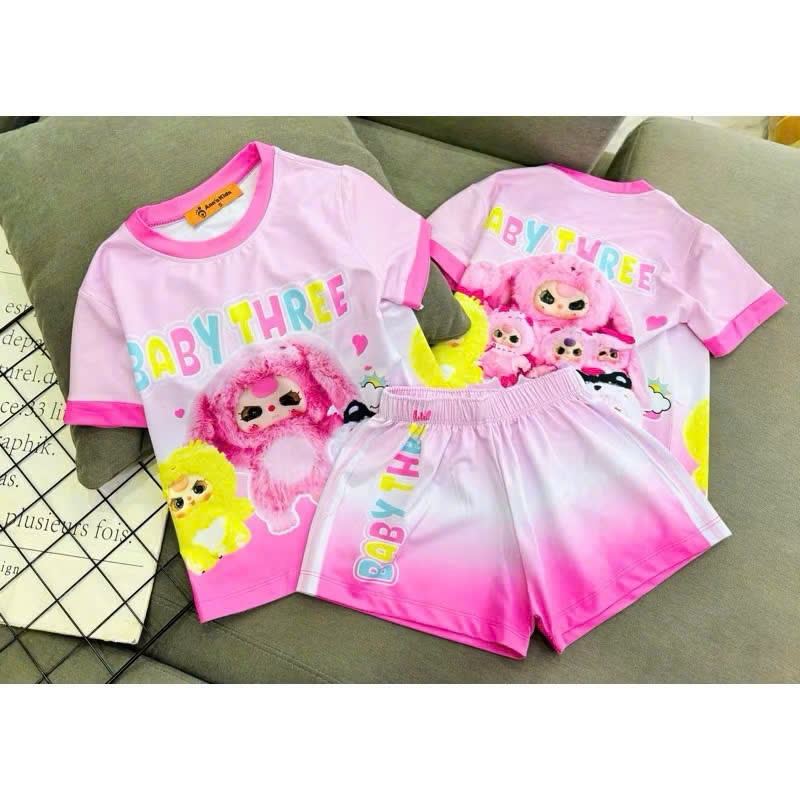 👕👖 ĐỒ BỘ BÉ GÁI – CHO BÉ THÊM ĐÁNG YÊU VÀ THOẢI MÁI 🌸 12-40kg 3DBGL224