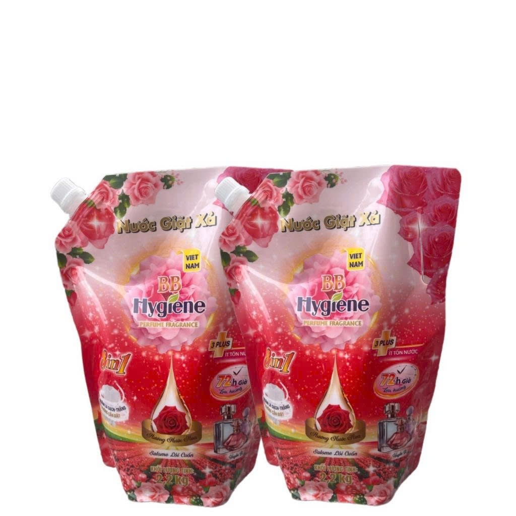 Nước Giặt Hygiene BB Hàng Việt Nam Công Nghệ 3D Thái Lan Can 2kg !