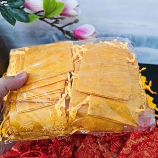 Túi Gấm Đỏ Vàng Thêu Rồng Phượng đựng đồ trang sức, phong thủy, quà tặng đẹp mắt trang trọng