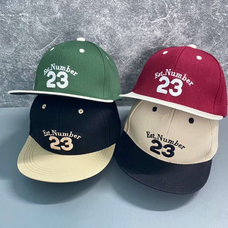 MŨ HIPHOP CHO BÉ 2-7 TUỔI VÁ KẾT PHỐI THÊU SỐ 23 THỜI TRANG ĐƠN GIẢN CHO BÉ SIÊU ĐẸP
