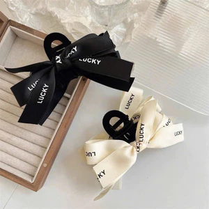 🎀 KẸP TÓC NƠ LUCKY – PHONG CÁCH HÀN QUỐC, CỰC XINH CHO NÀNG