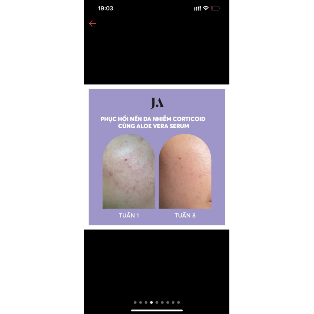 [Hàng công ty] Tinh chất lô hội ALOE VERA SERUM - Juliette Armand