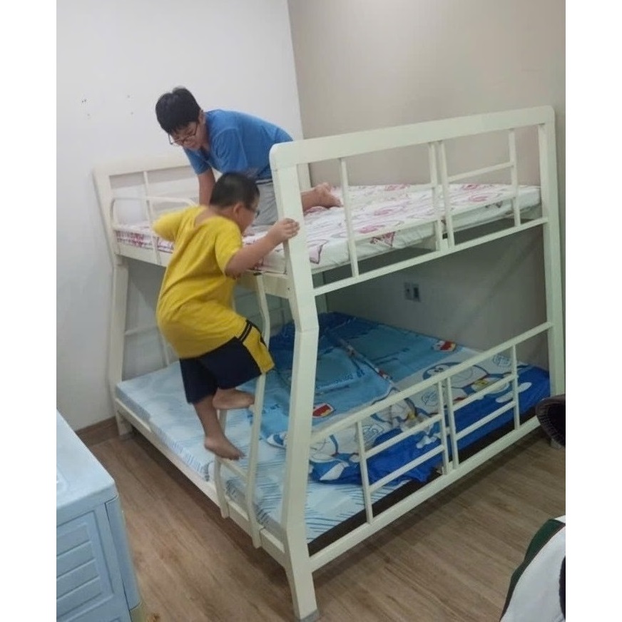 Giường Sắt 2 Tầng Thông Minh - Tiện Lợi Cho Mọi Gia Đình